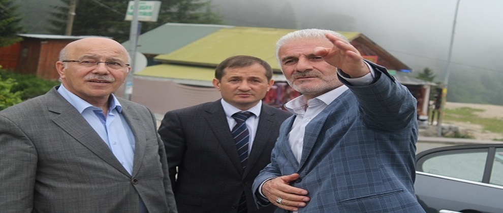 ÇAMLIHEMŞİN MÜSTEŞAR YARDIMCISINI AĞIRLADI