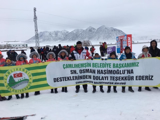 ÇAMLIHEMŞİN SPOR KULÜBÜ KAYAK TAKIMINDAN BİR BAŞARI DAHA