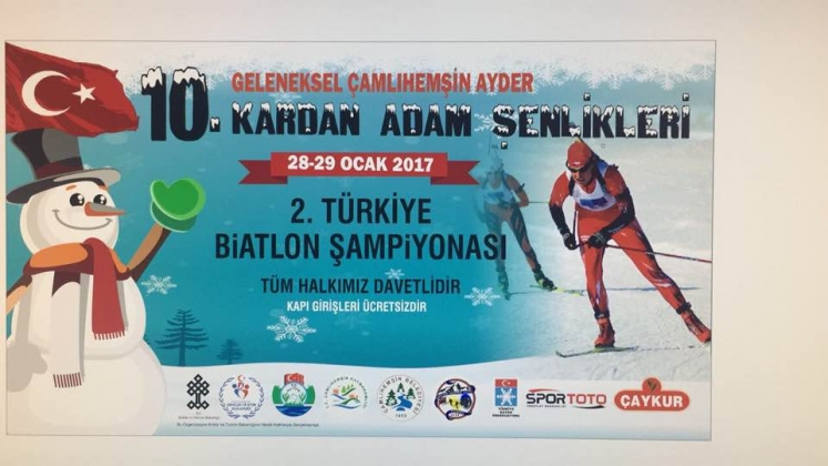 10. Çamlıhemşin Ayder Kardan Adam Şenlikleri ve Biatlon Yarışması basın açıklaması