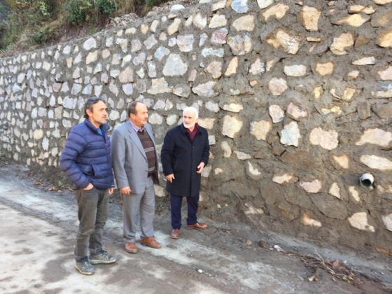 YAĞMURLU MAHALLESİ TAŞ DUVAR SANAT YAPILARI