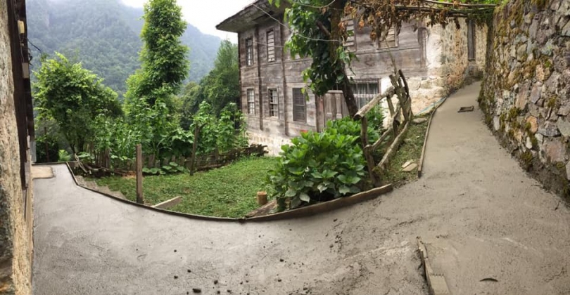 PATİKA YOL BETONLAMA ÇALIŞMASI