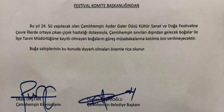 24. boğa güreşleri