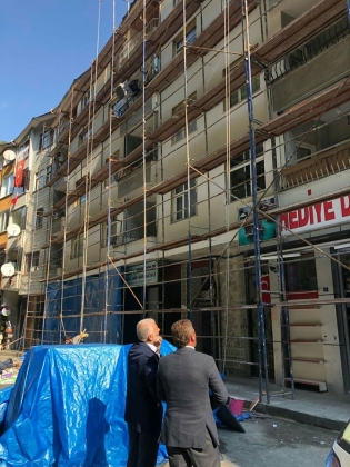 Çamlıhemşin Kent Merkezi Yenileniyor projemizin 2. Etap çalışmaları