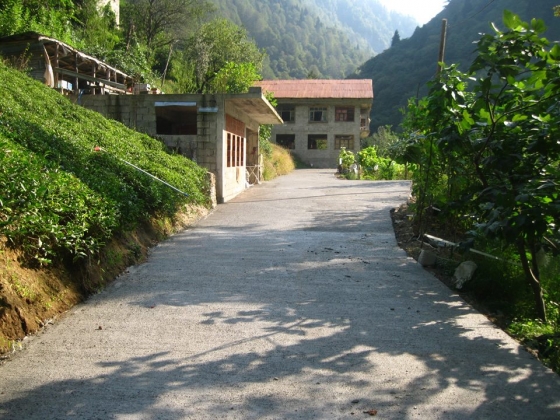 KAPLICA MAHALLESİNDE BETONLAMA