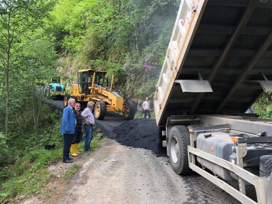 YAĞMURLU MAH. ASFALTLAMA ÇALIŞMASI