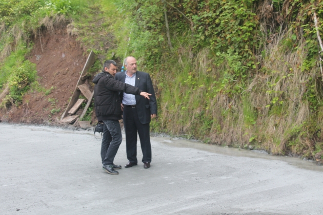 Konaklar Mahallesi Helişli Mevkii Betonlama çalışmaları