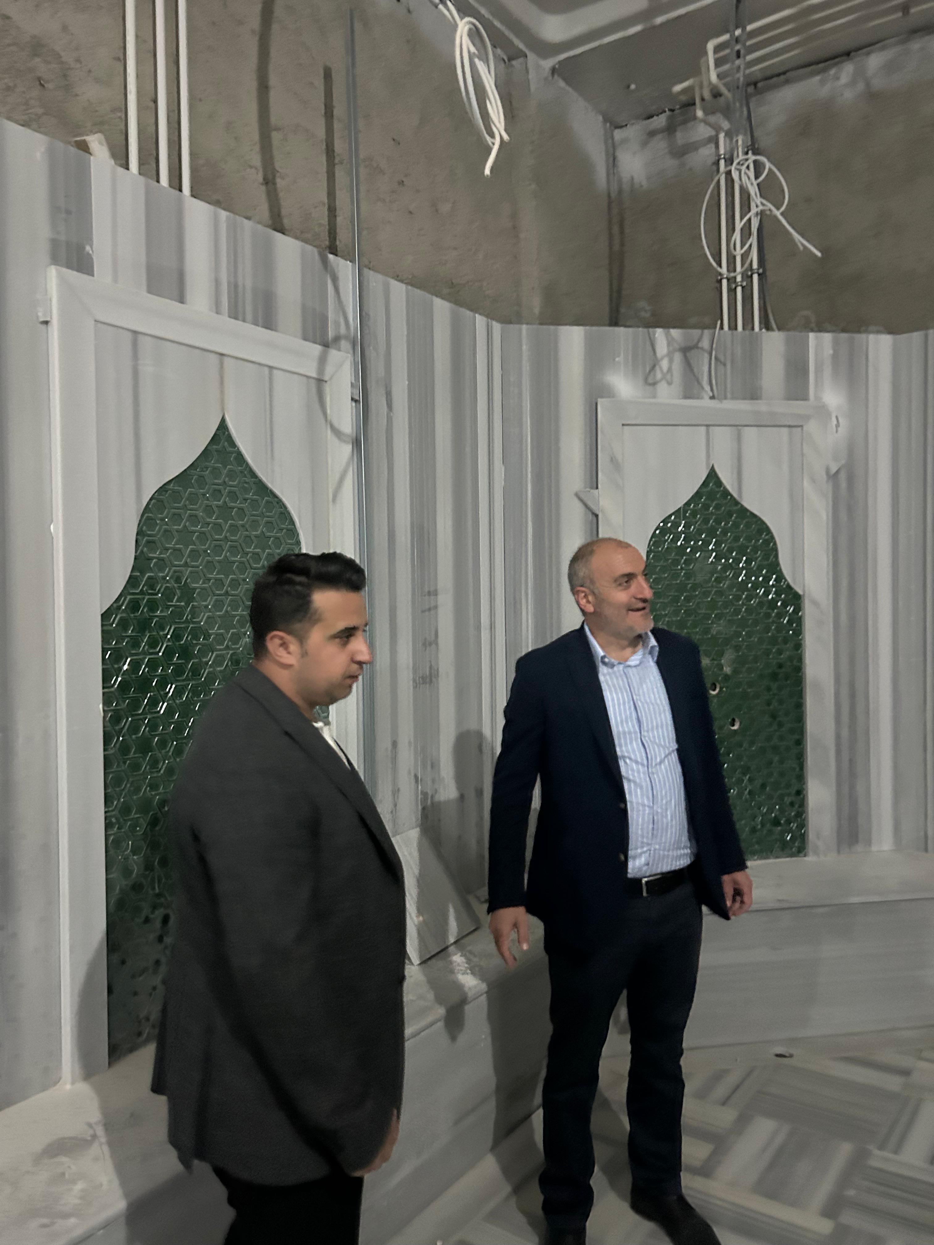 AYDER KAPLICA CALIŞMALARI DEVAM EDİYOR