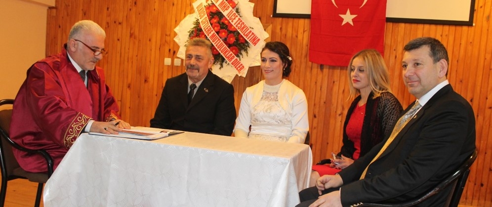 BAŞKAN HAŞİMOĞLU NİKAH KIYDI