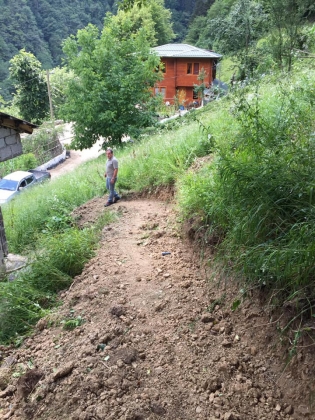 PATİKA YOL BETONLAMA ÇALIŞMASI