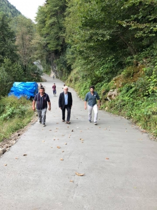 KAPLICA MAHALLESİ YOL BETONLAMA ÇALIŞMASI