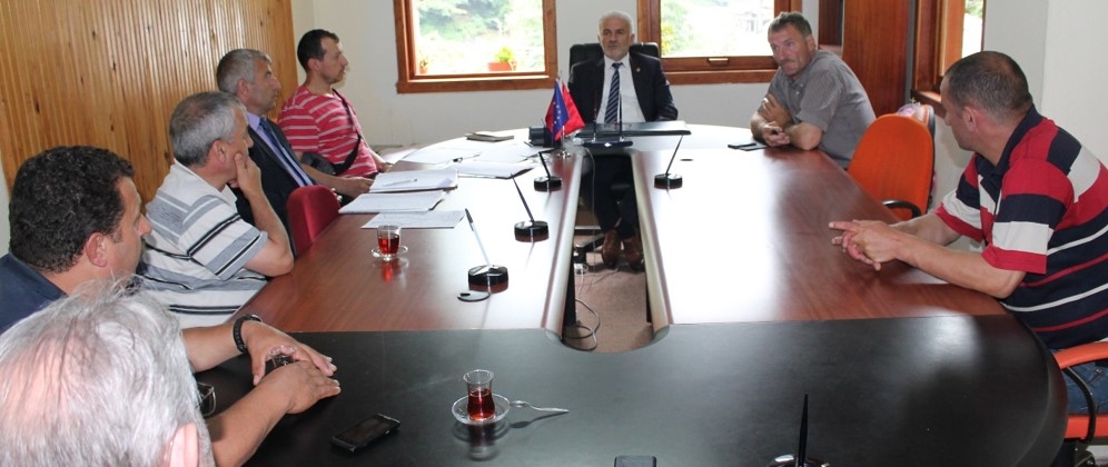 ÇAMLIHEMŞİN BELEDİYESPOR YÖNETİM KURULU TOPLANDI