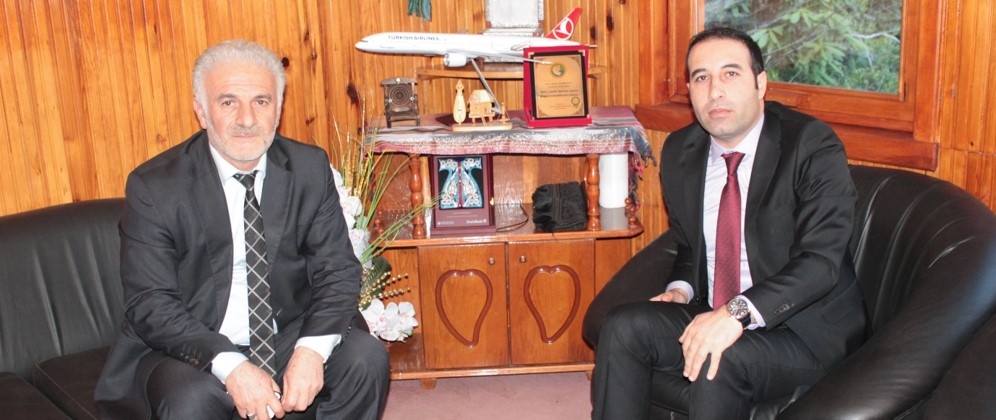 BAŞSAVCI İŞLEK' TEN BELEDİYE BAŞKANI OSMAN HAŞİMOĞLU' NA İADEYİ ZİYARET