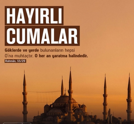CUMANIZ MÜBAREK OLSUN